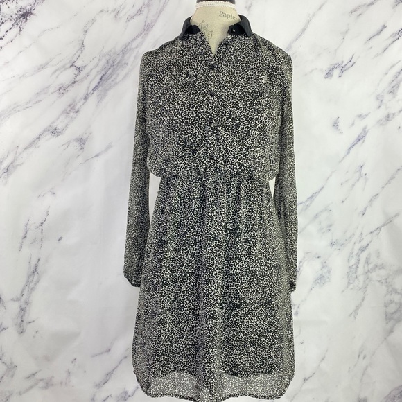 Zara Dresses & Skirts - ZARA Basic Leopard Print Dress